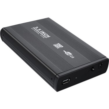 Aksesuar External Hdd Kutusu 3.5" Usb 2.0 Sata Siyah KKTC