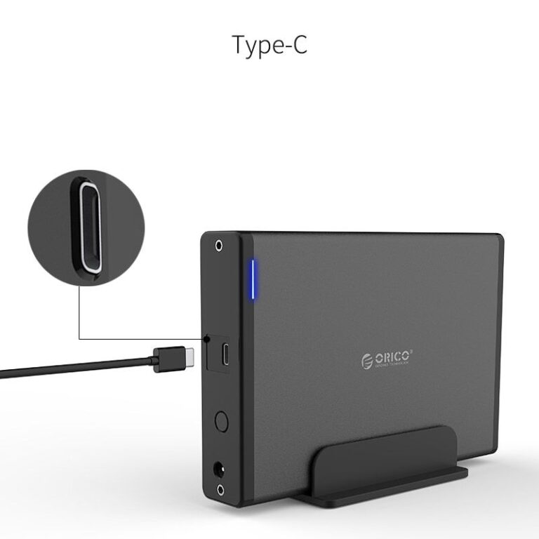 Aksesuar External Hdd Kutusu Orico 3.5" Type C Aleminyum Kasa KKTC