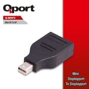 Aksesuar Qport Q-Mdp2 Mini Dp To Dp Cevirici KKTC