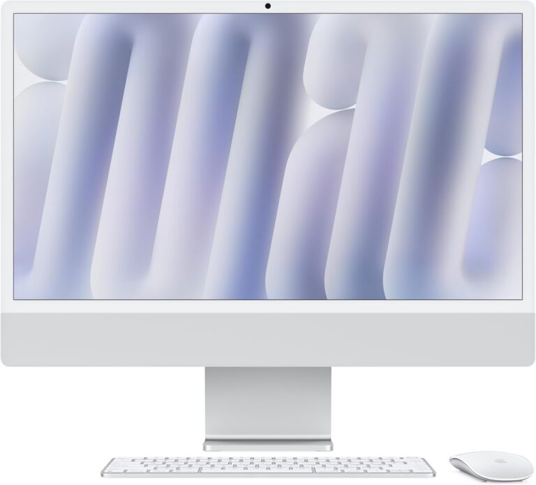 All In One Apple Imac 8C Cpu 8C Gpu Mwuc3X/A M4 16Gb 256Gb 24" Silver KKTC