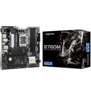 Anakart Biostar B760Mz-E Pro Ddr5 6000 2Xm2 Dp Hdmi Vga Matx 1700P KKTC