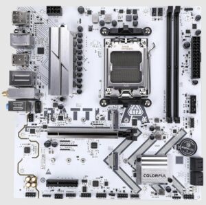 Anakart Colorful Battle-Ax A620M-Gha White Wifi V14 Ddr5 Am5 KKTC