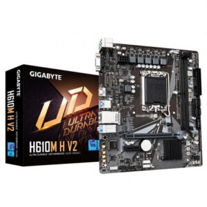 Anakart Gigabyte H610M-H V2 Ddr5 5600Mhz Hdmp Dp Dvi 1700P KKTC