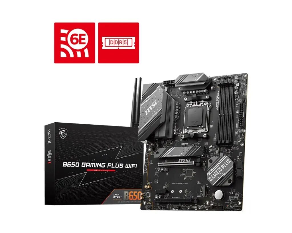 Anakart Msi B650 Gaming Plus Wifi Ddr5 Atx Am5 KKTC