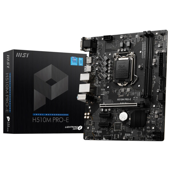 Anakart Msi H510M Pro-E 3200Mhz Ddr4 1200P Kktc