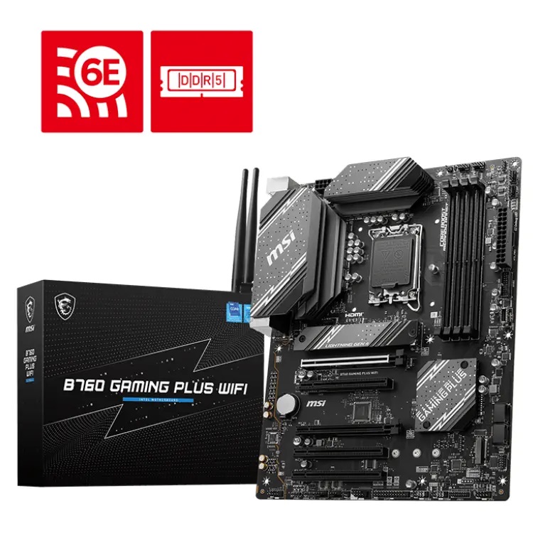 Anakart Msi Pro B760 Gaming Plus Wifi Ddr5 1700P KKTC