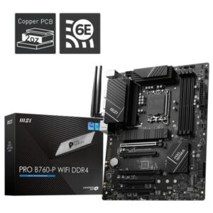 Anakart Msi Pro B760-P Wifi Ddr4 S+V+Gl 1700P KKTC