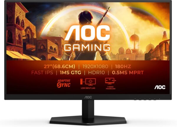 Aoc 27&Amp;Quot; 27G42E 1Ms 180Hz Hdmi