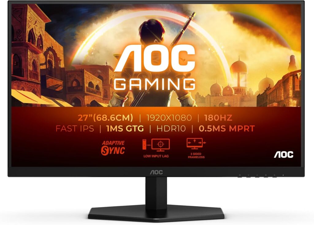 Aoc 27" 27G42E 1Ms 180Hz Hdmi