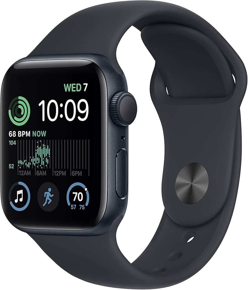 Apple Watch Se(2Nd Gen) 40Mm Mxe73Qf/A Midnight Almid Sb S/M Gps A2722 KKTC