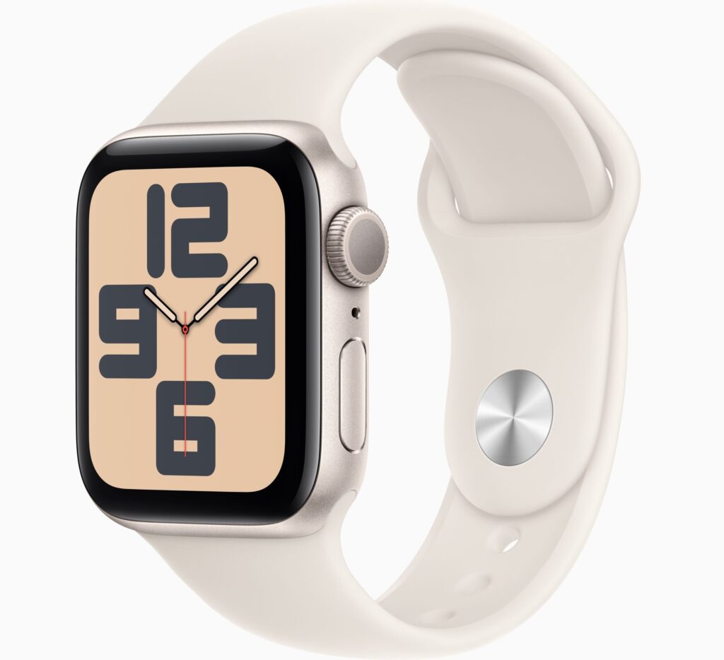 Apple Watch Se(2Nd Gen) 40Mm Mxef3Ll/A Starlight Star Sb S/M Gps A2722 KKTC
