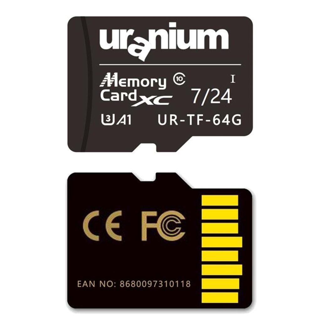 Bellek 32 Gb Uranium Ur-Tf-32G Mıcro Sd U3 7/24 100/40Mbs KKTC