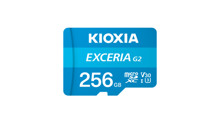 Bellek Kioxia 256Gb Micro Sdhc G2 4K 100Mb/S Lmex2L256Gg2 V30 U3 KKTC