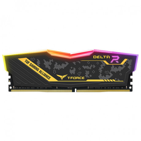 Bellek Team T-Force Tuf Yellow Delta Rgb 16Gb 3200Mhz Ddr4 Gaming KKTC