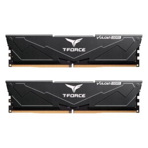 Bellek Team T-Force Vulcan Black 32Gb (2X16Gb) 6400Mhz Ddr5 Cl40 KKTC