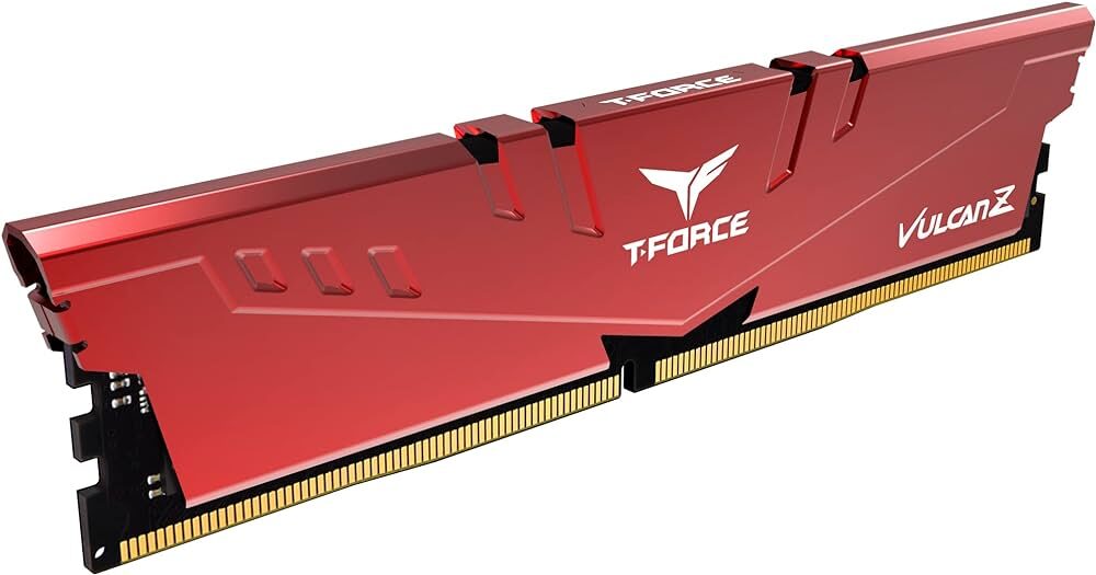 Bellek Team T-Force Vulcan Z Red 16Gb 3200Mhz C16 Ddr4 KKTC