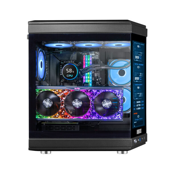 Dragos North Evo Vision Lcd Ekran 7X Argb Fan Atx Mid Tower Panoramik Kktc 2 Kktc - Online Alışveriş Bi Sipariş
