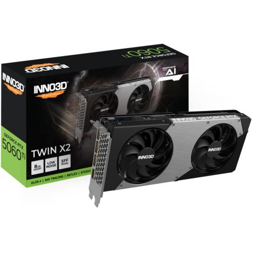 Ekran Karti Inno3D Rtx5060Ti 8Gb Twin X2 128Bit Gddr7 3Xdp