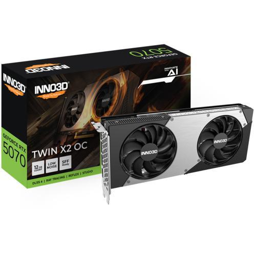 Ekran Karti Inno3D Rtx5070 Twin X2 Oc 12Gb 192Bit Gddr7 KKTC