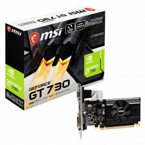 Ekran Karti Msi Gt730 N730K-2Gd3/Lp 2Gb 64Bit Ddr3 X16 KKTC
