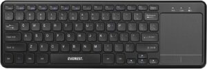 Everest Ekw-155 Siyah Touchpad Mouse+Kablosuz Klavye Us Layout KKTC