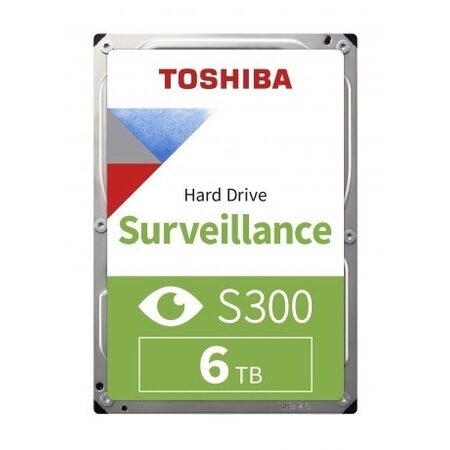 Hdd Toshiba 3.5 6Tb S300 Pro 256Mb 5400Rpm Hdwt860Uzsva 7/24 KKTC