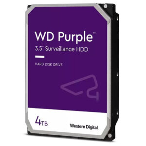 Hdd Wd 3.5" 4Tb Wd43Purz Purple 256Mb 7/24 KKTC