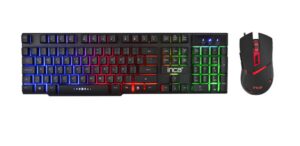 Inca Ikg-448 Raınbow Gamıng Mekanık Hisli Klavye & Mouse Set Tr Layout KKTC
