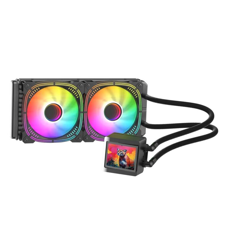 İşlemci̇ Fani Gamepower Skadi Elite Lcd 240 Argb Sivi Soğutma KKTC