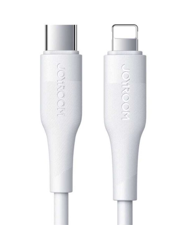 Joyroom M3 Type-C To Lightning 20W Pd Fasting Charging 1.2Mt Beyaz Kktc