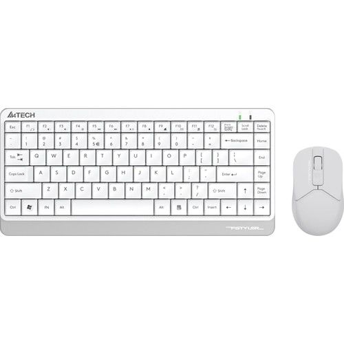 Kablosuz Klavyemouse A4Tech Fg1112 2.4 Mini Beyaz Tr Layout KKTC