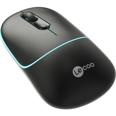 Kablosuz Mouse Lecoo Ws210 Si̇yah Bluetooth KKTC