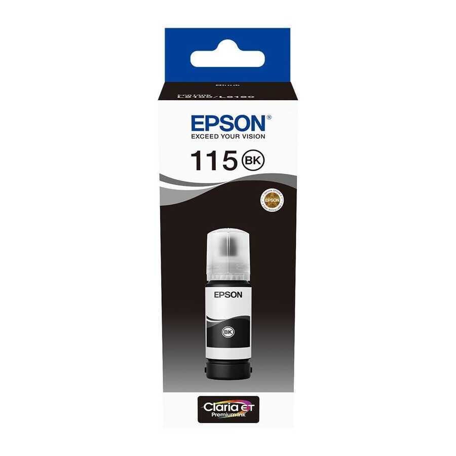 Kartuş Epson C13T07C14A Si̇yah 115 Bk KKTC