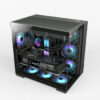Kasa Gamepower Prism 4X Black Gaming - Görsel 2
