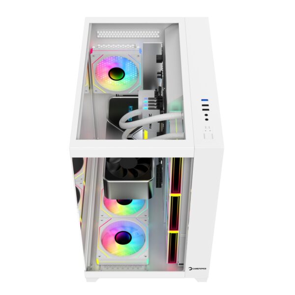 Kasa Gamepower Warcry Topglass 4X12Cm Fan Argb Beyaz Kktc 3 Kktc - Online Alışveriş Bi Sipariş
