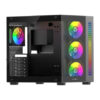 Kasa James Donkey Stark S800 4Xargb Temperli Cam Atx Siyah KKTC