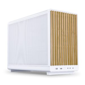 Kasa Li̇an Li̇ Dan Case A3 Beyaz Ahşap M-Atx Mi̇ni̇-Tower KKTC