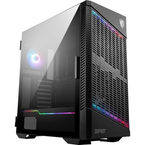 Kasa Msi Mpg Velox 100P Airflow Temperli Cam Argb Fan Si̇yah KKTC
