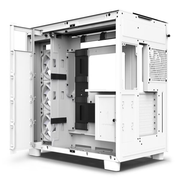 Kasa Nzxt H9 Elite White Rgb Tempered Glass Usb 3.2 Atx Mid Tower Kktc 5 Kktc - Online Alışveriş Bi Sipariş