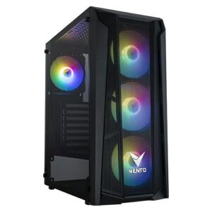 Kasa Vento Vg15Fe Rgb Oyuncu Mid Tower Kasa Atx Kasa KKTC