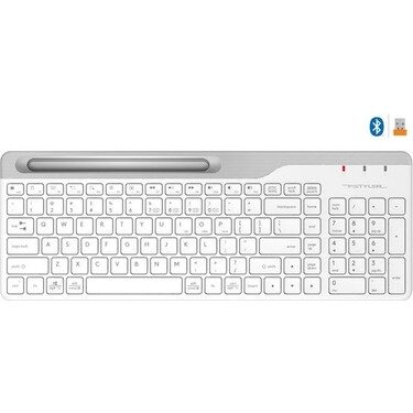 Klavye A4 Tech Fbk25 Beyaz Bluetooth+2.4G Nano Fn-Multimedya Tr Layout KKTC