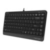 Klavye A4Tech Fk11 Q Mini Si̇yah Usb Tr Layout - Görsel 2