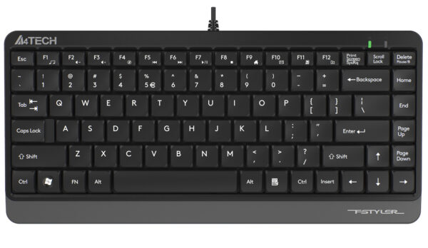 Klavye A4Tech Fk11 Q Mini Si̇yah Usb Tr Layout Kktc