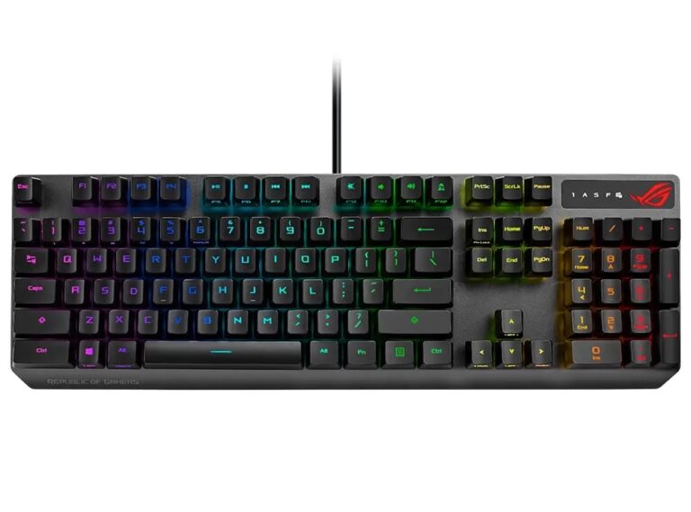Klavye Asus Rog Strix Scope Rx/Bl Blue Switch Tr Layout KKTC