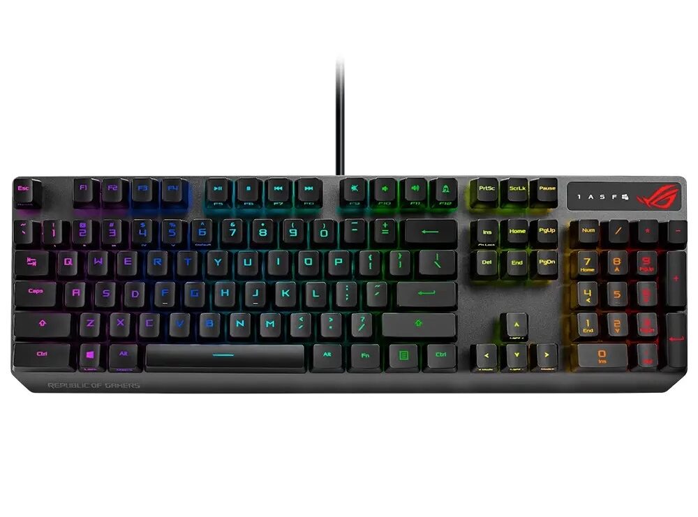 Klavye Asus Rog Strix Scope Rx/Bl Blue Switch Tr Layout KKTC