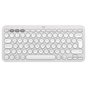 Klavye Logitech K380S Pebble 2 Bluetooth Beyaz 920-011860 Tr Layout KKTC