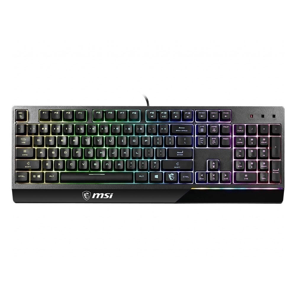 Klavye Msi Gg Vigor Gk30 Gaming Rgb Membrane Turkce Q KKTC
