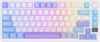 Klavye Royal Kludge M75 Taro Milk Kablosuz Silver Switch Us Layout KKTC