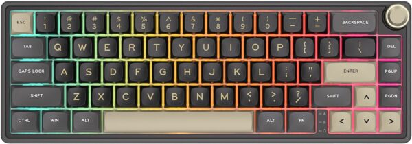 Klavye Royal Kludge R65 Phantom Chartreuse Switch Us Layout Kktc