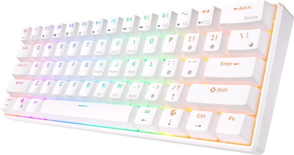 Klavye Royal Kludge Rk61 White Kablosuz Red Switch Us Layout Kktc 1 Kktc - Online Alışveriş Bi Sipariş